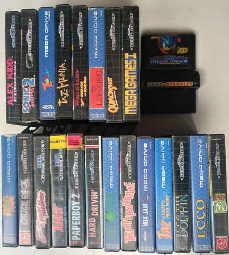 Sega mega drive games bundle - drive,