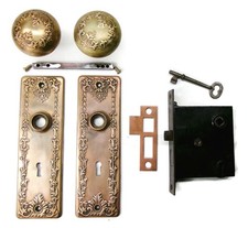 Antique Door Set Victorian /