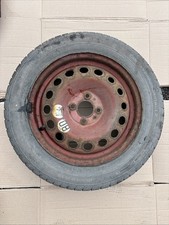RENAULT CLIO 15" STEEL SPARE WHEEL & TYRE  10 REG GENUINE RENAULT PART
