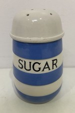 Cornishware green sugar - t, g