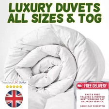 HOTEL QUALITY DUVET QUILT SINGLE DOUBLE KING SUPERKING - ON SALE 50% OFF -