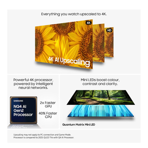 Samsung neo qled - qn73f, 4k