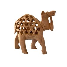 Hand Carved Hollow Wooden