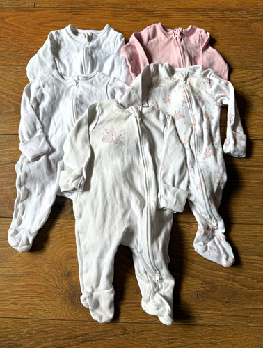 4pc zip babygrow - tu,