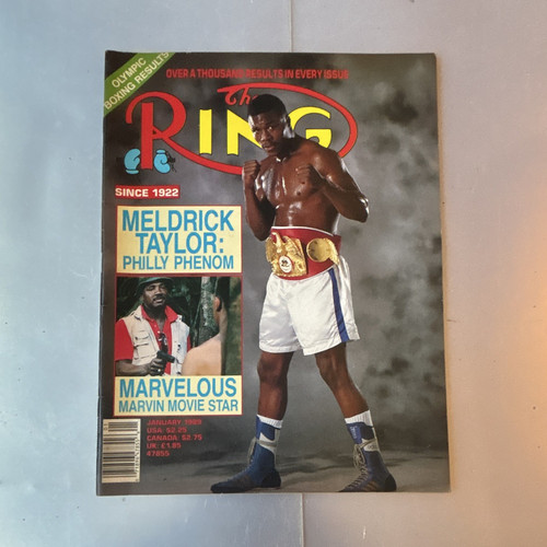 The ring magazine january - magazine,