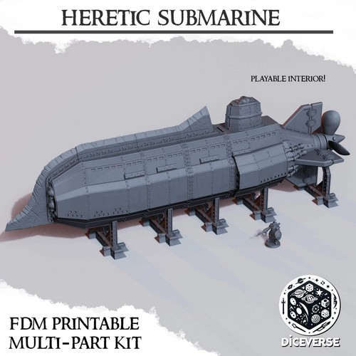 Heretic submarine terrain - heretic,