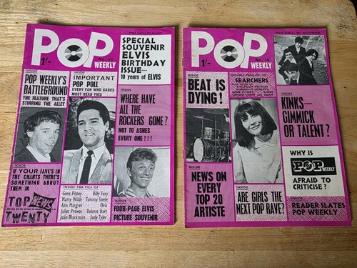 Pop weekly and - pop, 20