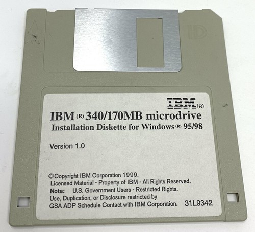 Ibm 340 170mb microdrive - ibm, 340/170mb