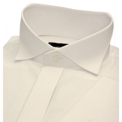 Wing collar wedding shirt - wing,