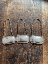 Set three sterling silver - of,