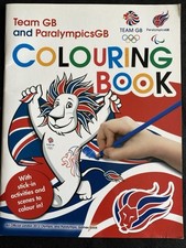 Team GB 2012  Olympics Colouring Book  With Sticker Sheets