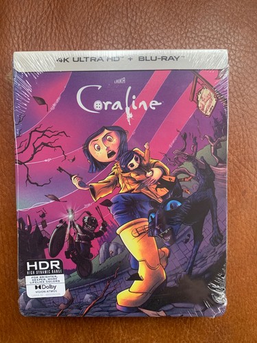 Coraline uhd blu ray - coraline,