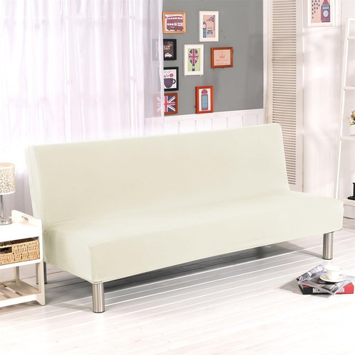 Solid colour armless sofa - colour,