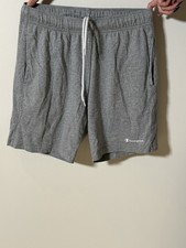 Men’s Champion Grey Jersey Shorts Size S
