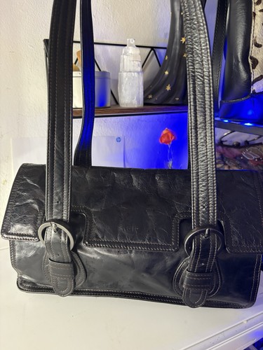 Tula genuine leather - leather, black