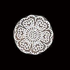 Indian Wood Printing Block -