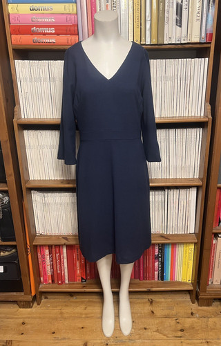 Goat ladies dress blue - ladies,