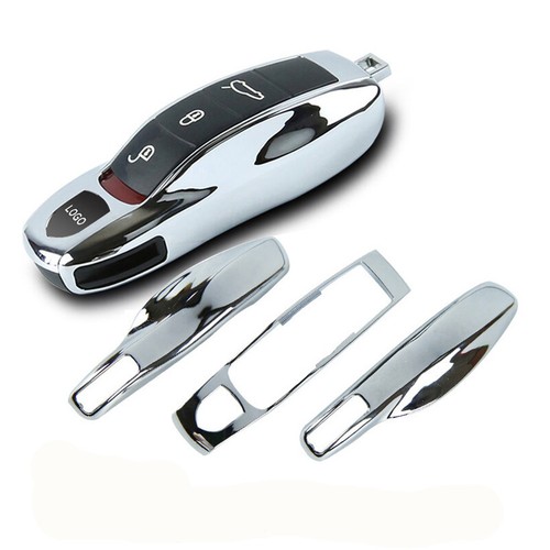 Chrome car key - chrome,