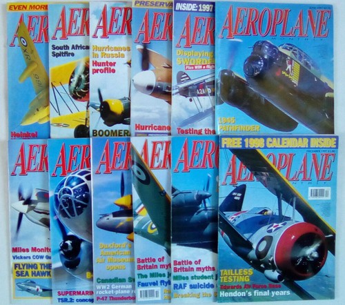 Aeroplane monthly magazine - monthly,