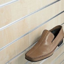 10 SLATWALL PANELS MAPLE 1200mm X 1200mm & INSERTS NEW