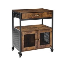 Uimoso Coffee Bar Cabinet Cart