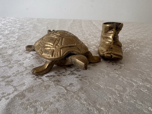 Vintage solid brass ornaments - vintage,