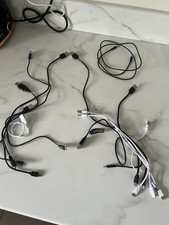 Micro USB Micro & USB type C Phone Device Charger Leads AUX Cable Bundle Joblot