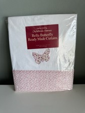 Laura Ashley Children’s Rooms  Bella Butterfly Pencil Pleat Fully Lined Curtains