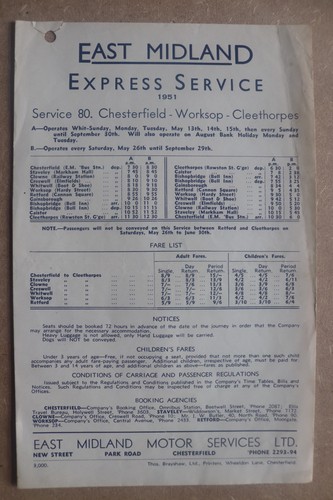 East midland bus - east,