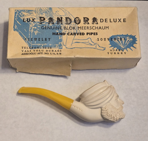 Hand carved meerschaum - hand-carved,