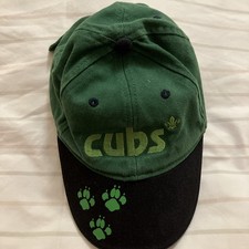 Cubs Scout Green Baseball Cap Hat - Size 54 For Youth