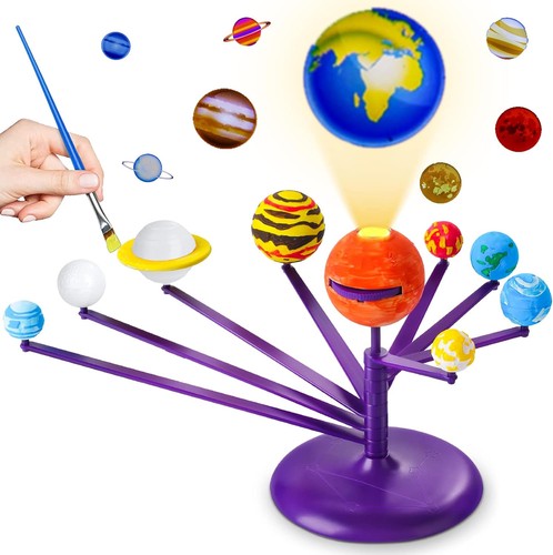 Solar system model kit - solar, glow