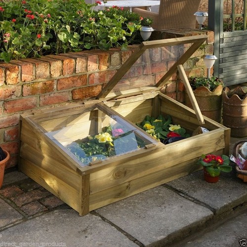 Wooden garden cold frame - cold,