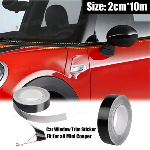 2cmx10m car window - trim, vinyl