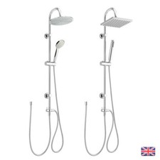 3 Way Rigid Riser Shower Rail