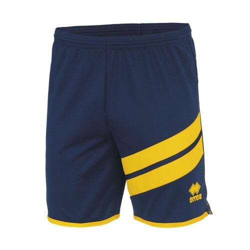 Mens errea shorts blue yellow