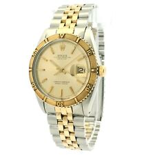Rolex DateJust Turnograph Vintage Watch Ref 1625 Thunderbird Steel/18k Gold 1967