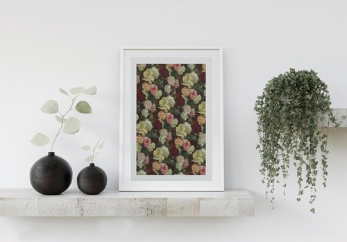 Floral grain new - a4,