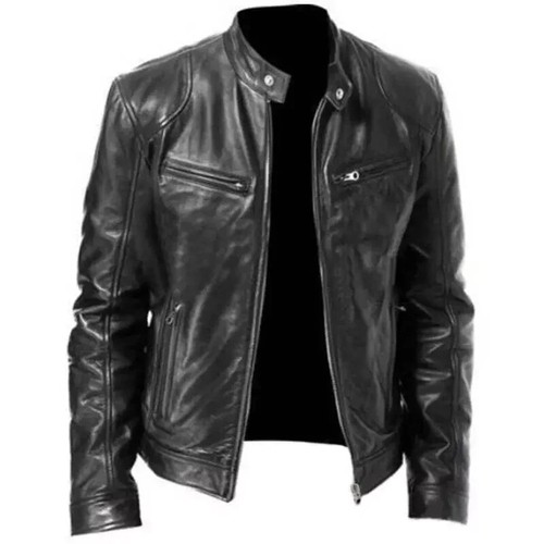 Mens vintage cafe racer - mens, brown