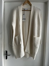 Zara - Cream cardigan with