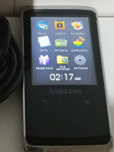 Samsung yepp black - yp-q2, (