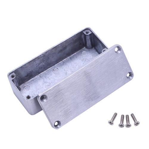 Pcs aluminum stomp box - aluminum,