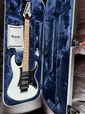 Ibanez RG550 Genesis White Electric Guitar with Hard Case