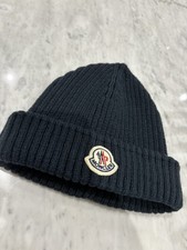 Moncler Beanie Hat in navy