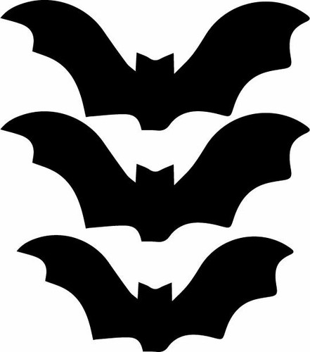 Halloween bat vinyl - bat, stickers