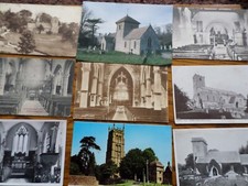 GLOUCESTERSHIRE POSTCARDS - CHURCHES and RELIGIOUS BUILDINGS - please choose