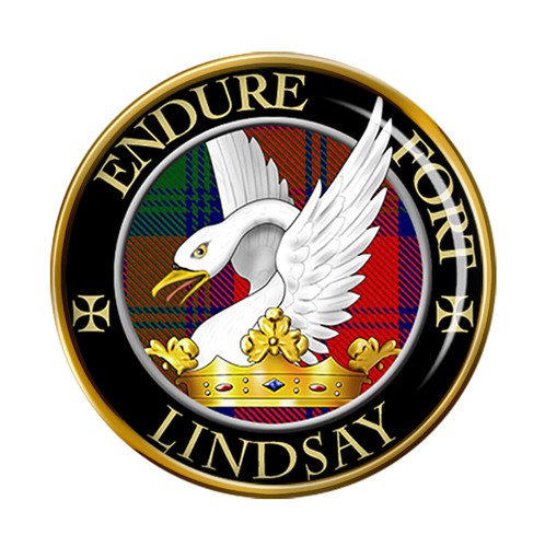 Lindsay scottish clan pin - lindsay,