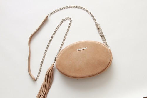 Fabulous beige genuine suede - fabulous,