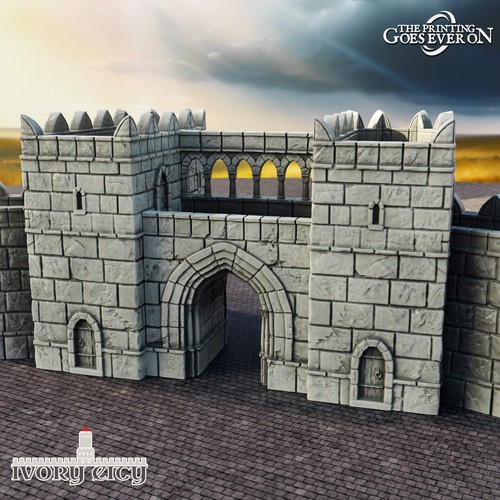 Outer wall gatehouse - outer,
