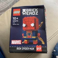 Lego Spider-Man Brick Headz 40670. Contents Unopened